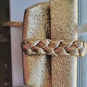 Demellier London gold bag
